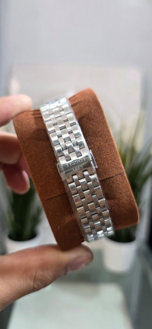 Tissot Carson Premium (30mm) (Category: Luxury Watches) located in Manila. Submitted by dmnd.pr (Listing ID 1456291797, Image 2). Description: - Classic Tissot watch - Silver stainless steel band - White dial with Roman numeral hour markers - Comes with original Tissot box and full links - Includes warranty card (registerable) - Versatile for daily wear or special events BNEW/SRP: PHP 27,450 My SP: PHP 15,500 .