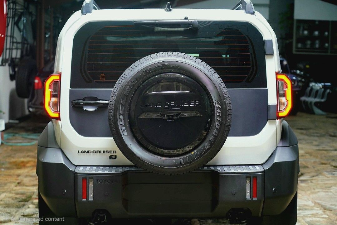 Toyota FJ Cruiser (Category: New Cars) located in Quezon City. Submitted by autosource (Listing ID 1456421163, Image 3). Description: 2026 Land Cruiser FJ Pearl White on Black VX Top of the line variant 4x4 Automatic Brand new Casa release Includes 1 year insurance and 3 years LTO registration. Unit on hand and ready..