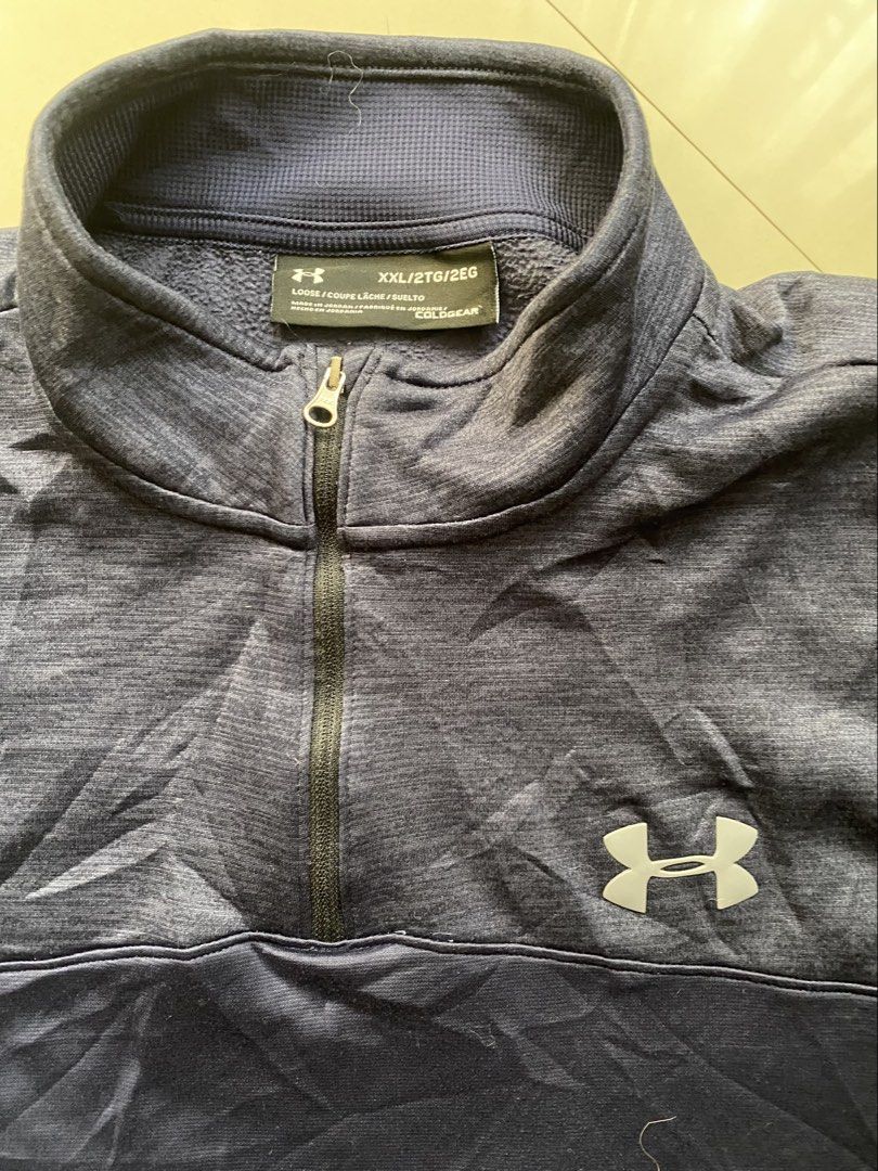 UNDER ARMOUR Q ZIP (Category: Activewear) located in Cavite. Submitted by gedom (Listing ID 1456271334, Image 2). Description: UNDER ARMOUR Q ZIP SWEATSHIRT Size XXL 26x29 DIMES EXCELLENT NO ISSUE 600 Dasma cavite.
