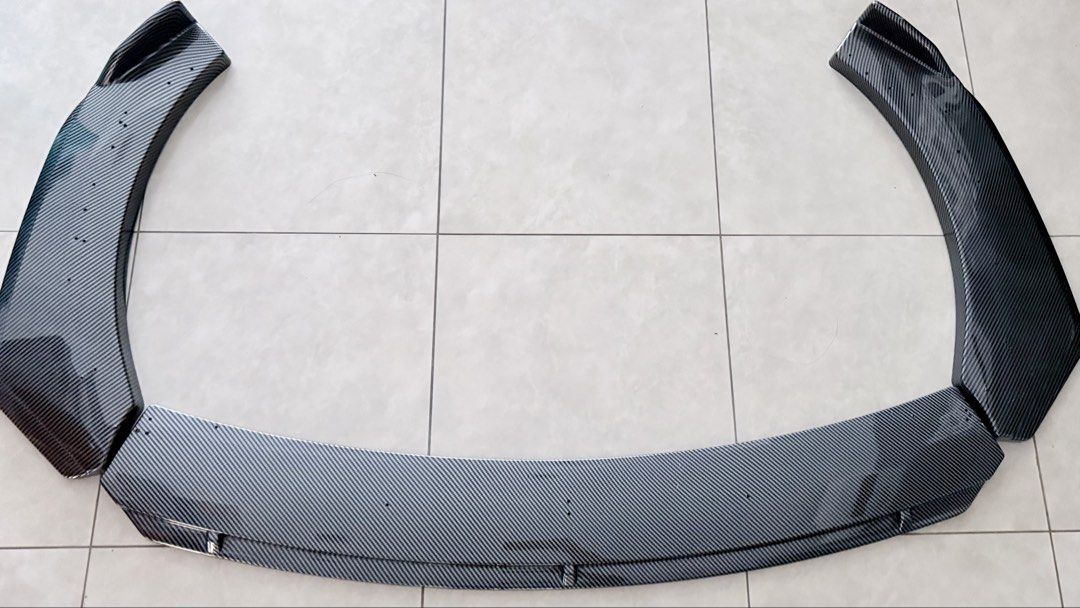 Universal Front Bumper Diffuser (Category: Bodykits & Styling) located in Singapore. Submitted by leoleu-23 (Listing ID 1456359924, Image 1). Description: Can fit most cars Collection: Blk 160A Punggol Central.