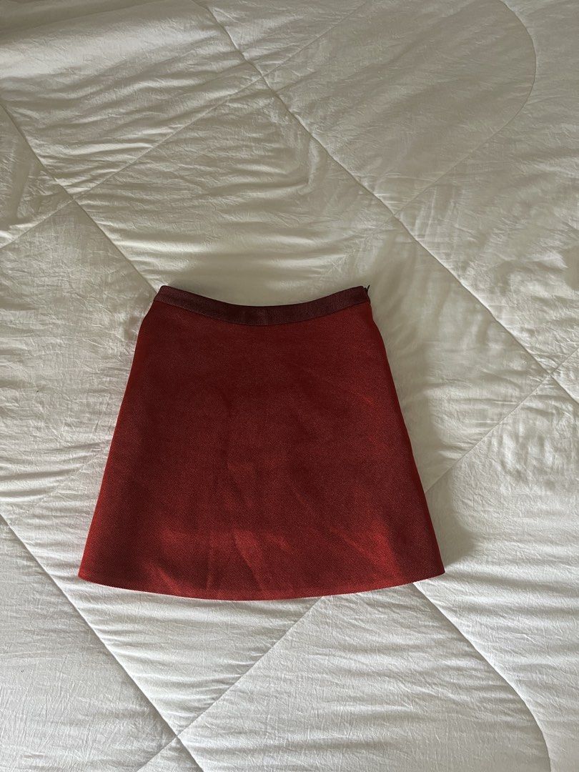 Vivienne Tam Red Silk Lined Mesh Mini Skirt (Category: Luxury Apparel) located in Muntinlupa City. Submitted by thevintageeditbyashley (Listing ID 1456345693, Image 1). Description: -Size is small, can fit waistline 25-26 -Authentic with complete tags -Editorial, Avant Garde, Runway, Jean Paul Gaultier, Archival, Miu Miu, Chanel, Dior, Gucci, YSL, Fendi, Alaia, Louis Vuitton, Rick Owens, Tom Ford, Shanghai Tang, Sue Wong, Anna Sui, Vivienne Westw