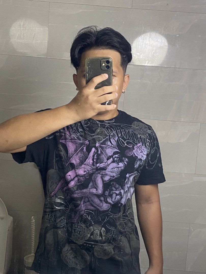 Y2K Jimmy's Brand (Category: Tshirts & Polo Shirts ) located in Digos. Submitted by thriftflexph (Listing ID 1427259563, Image 2). Description: Size&Dimes:22/27 Color&Condi:9.8/10 issue:NONE DM for more information 🫶 Items are all thrifted/Handpicked Can ship nationwide🇵🇭 Add Shipping Fee ✈️🎁.
