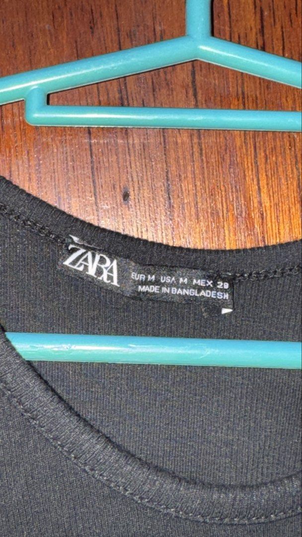 ZARA & mafie. Black Ribbed Tank Tops Bundle (Category: Sleeveless) located in Quezon City. Submitted by trishasm (Listing ID 1456403341, Image 2). Description: ZARA [SIZE: M but like S] Good condition. mafie. [SIZE: M] Brand new. Get both for only ₱150. Delivery fee shouldered by buyer..