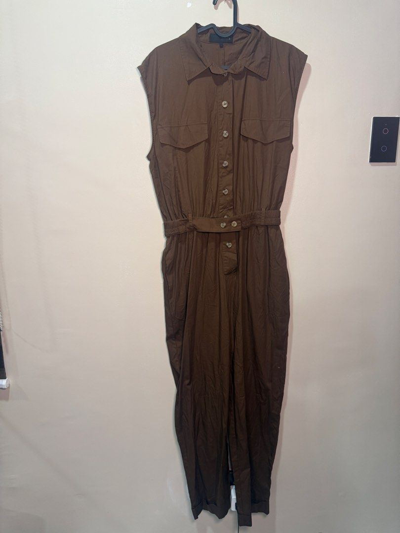 zara brown jumpsuit (Category: Jumpsuits) located in Quezon City. Submitted by fashionifywardrobe8899 (Listing ID 1456314487, Image 1). Description: .