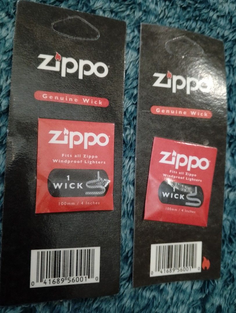 Zippo Genuine Flints and Wicks for Lighters (Category: Vintage Collectibles) located in Binangonan. Submitted by stufflikedat (Listing ID 1456364261, Image 2). Description: Genuine Zippo flint dispenser and a replacement Zippo windproof lighter wick. Both are official replacement accessories designed to keep classic Zippo lighters working at peak performance. Zippo Flints: Each card includes a rotating dispenser containing 6 flints, designed to f