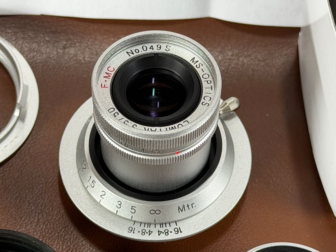宮崎光学MS Optics LUMITAR 3.5/50 (Silver Box Set), 攝影器材, 鏡頭