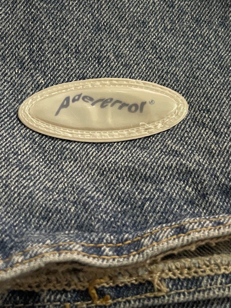 Ader Error SS21 Distressed Paint Splatter Denim Jeans (Category: Jeans) located in Tanjay. Submitted by mr.outfit1738 (Listing ID 1456422142, Image 3). Description: Ader Error SS21 Distressed Paint Splatter Denim Jeans Size: A2 on tag fits Waistline 27-28 Dimes: Length: Width/Waist: Condition: Like new, excellent overall condition. 980 Ships nationwide.