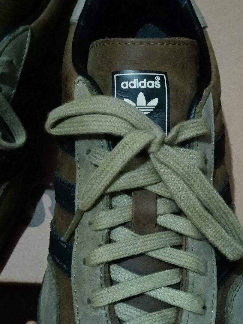 Adidas Gazelle Indoor IH4772 (Category: Sneakers) located in Bulacan. Submitted by ssirc (Listing ID 1456450712, Image 3). Description: Adidas Gazelle Indoor sneakers - Color: Olive Green - Features iconic Adidas three stripes - Includes original box - Size: US 10.5, UK 10, EUR 44 2/3, JPN 285 - Made in Vietnam For Sale ‼️ Adidas Gazelle Indoor (used) Size:10.5 us Excellent Condition ‼️ Payment 1st/Gcash ‼️ 2400+SF ‼️.