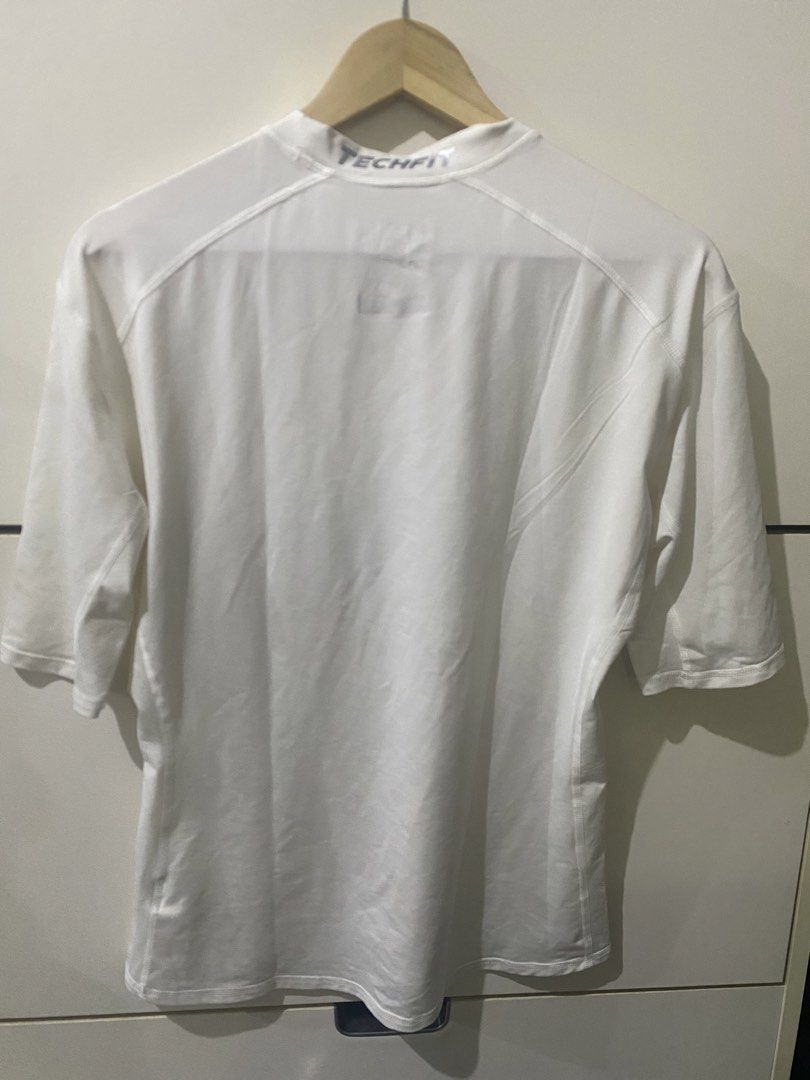 Adidas Techfit Compression Climalite T-shirt XL White (Category: Activewear) located in Quezon City. Submitted by eljivie (Listing ID 1456548253, Image 2). Description: - White Adidas Techfit Compression T-Shirt - Size: XL - Features Climalite fabric for excellent breathability - Made in the Philippines - Perfect for sports activities or casual everyday wear - Please check photos for detailed condition.