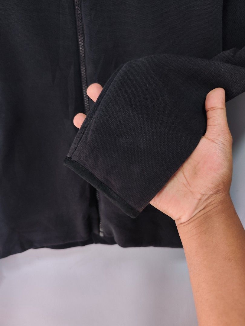 Adidas ZNE 3 Lines Jacket (Category: Coats, Jackets and Outerwear) located in Bulacan. Submitted by emilj23 (Listing ID 1456438823, Image 3). Description: Adidas ZNE 3 Lines Jacket Size M on tag L 25 W 17.5 Condition 9/10 Color rate 9/10 No Issue.
