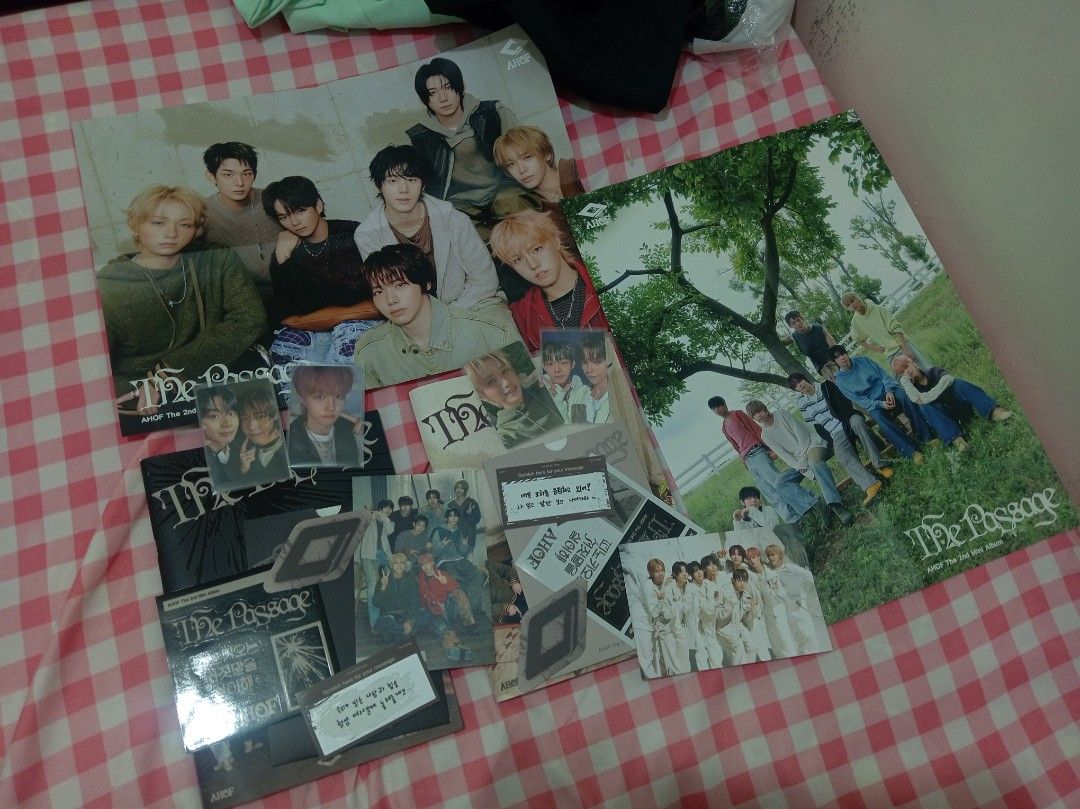 AHOF Albums (Category: CDs & DVDs) located in Manila. Submitted by shemenet (Listing ID 1456578375, Image 1). Description: 📀 AHOF ALBUMS FOR SALE 📀 Letting go of my 3 AHOF albums —COMPLETE INCLUSIONS! 🩵 ♡ The Passage — 2 Versions 🤍 TWIG Ver. 🖤 PATH Ver. ♡ WHO WE ARE — 1 Album ✨ Complete inclusions: • CD • Photobook • Poster • 2 Photocards • Sticker • Other inclusions SELLING AS BUNDLE ONLY FOR ₱800 LOC: FAIRVIEW 📌 All inclusions are complet