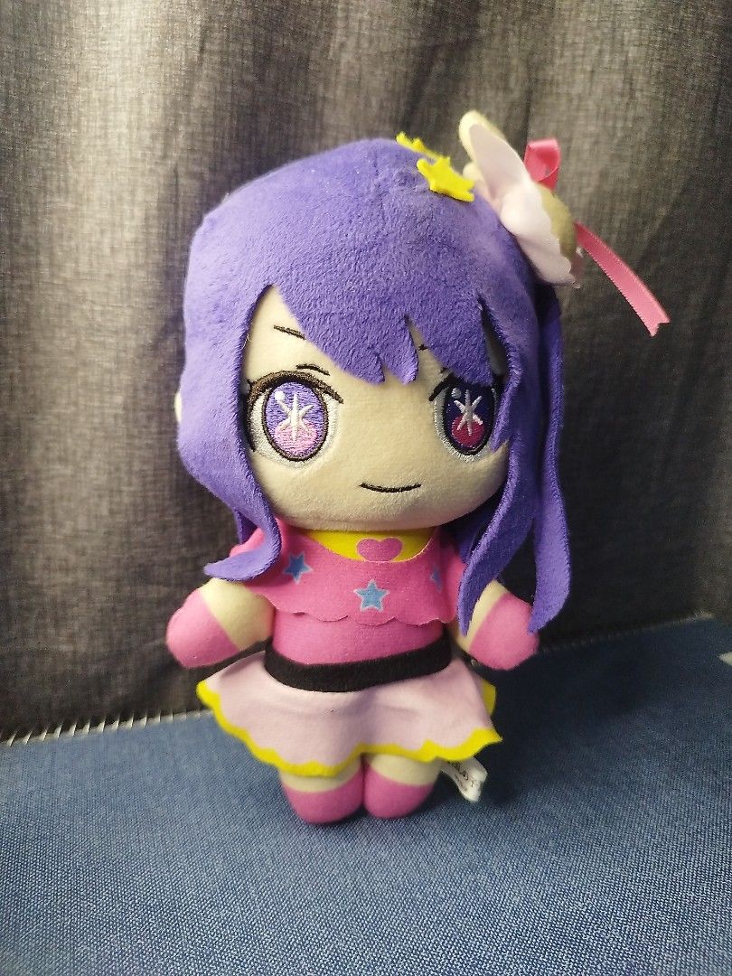 Ai Hoshino Oshi no Ko Mascot Plush (Category: Plushies & Soft Toys) located in Malolos. Submitted by zenbu_surplus (Listing ID 1456423971, Image 1). Description: Facebook Page: Zenbu Surplus Item Description: Authentic Oshi no Ko Stuffed Toy Issues: N/A Reminder: ~Item color may appear different due to lighting. ~Expect minimal flaws such as stains, scratches, paint chips or signs of usage. ~All of our listed products are Authentic and Official M
