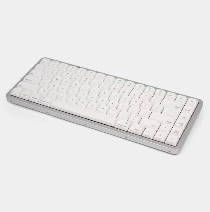 Akko Air 01 Low Profile Mechanical Keyboard (Category: Computer Keyboard) located in Manila. Submitted by lalayie (Listing ID 1456559137, Image 1). Description: NEGO! Used only for a week RFS: Want to switch to aula or rk Inclusions: Complete set with box - Akko Air 01 Low Profile Mechanical Keyboard - Cloudy White color - Multi-mode RGB lighting - Hot-swappable switches (Kailh Cloud) - Connectivity: Bluetooth 5.0, 2.4GHz wireless, USB Type-C - N