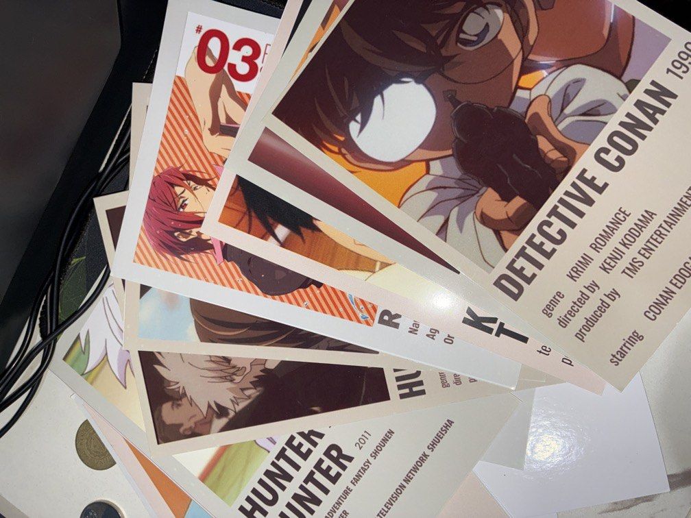 Anime Minimalist Poster (Category: Character Goods) located in Llanera. Submitted by sellerfanfic (Listing ID 1456548886, Image 3). Description: 13 pcs 15 pesos each 190 for set message me for more photos and videos freebies included.