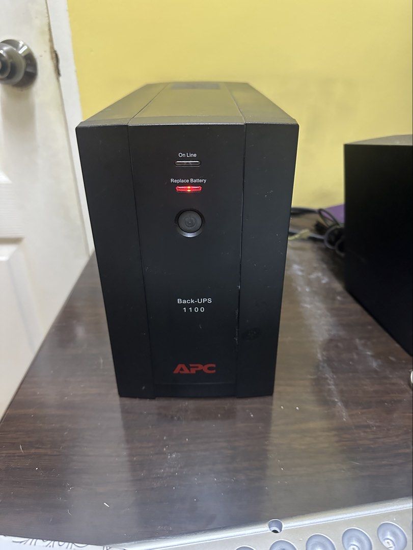 APC UPS 1100 Need Battery Replacement (Category: Office & Business Technology) located in Manila. Submitted by declutteringlot (Listing ID 1456431741, Image 1). Description: No box Need battery replacement .