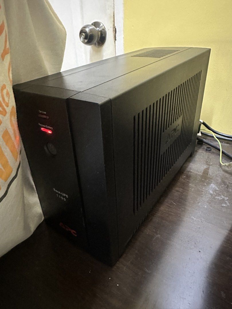 APC UPS 1100 Need Battery Replacement (Category: Office & Business Technology) located in Manila. Submitted by declutteringlot (Listing ID 1456431741, Image 2). Description: No box Need battery replacement .