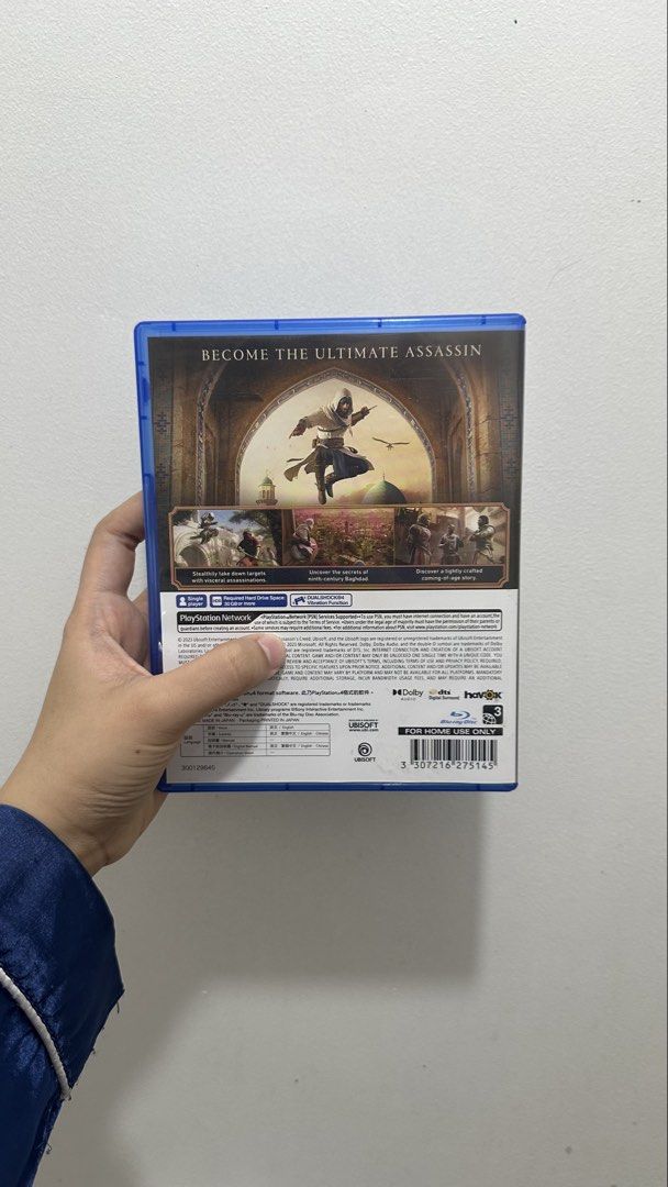 Assassins Creed: Mirage (Category: PlayStation) located in Manila. Submitted by vaneriee (Listing ID 1456536725, Image 2). Description: - Purchased new from DataBlitz - Good as new - Slightly negotiable .