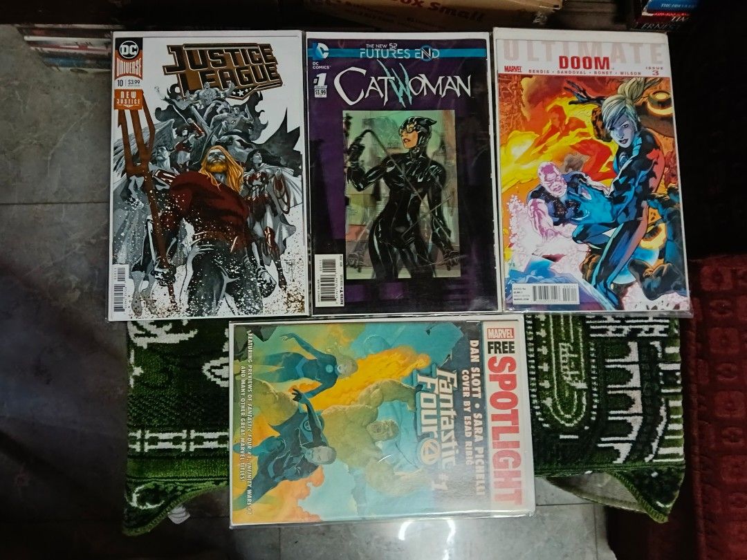 Assorted Marvel&DC Comics bundle (Category: Comics & Manga) located in General Santos City (Dadiangas). Submitted by someretrostuff (Listing ID 1449491913, Image 1). Description: 14 pcs - condition: VF.
