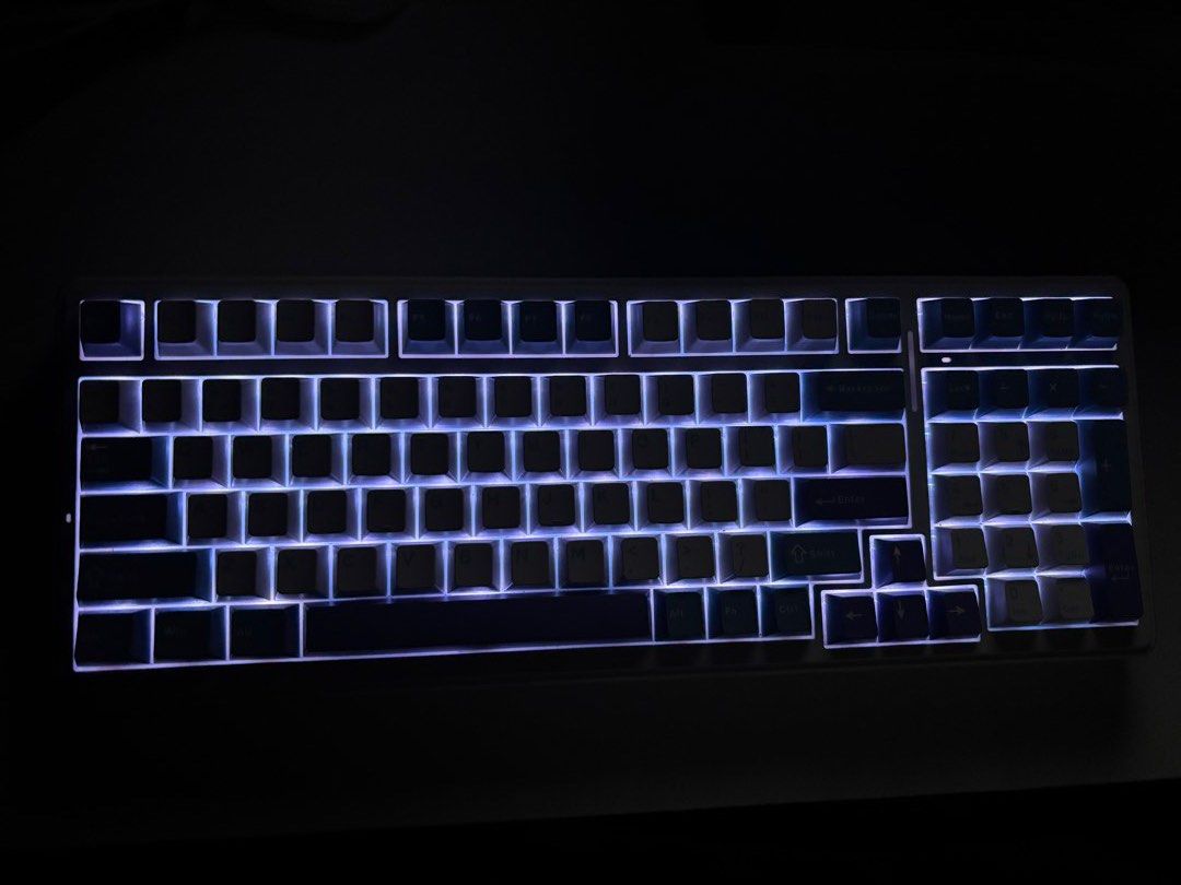 Aula F99 Mechanical Keyboard / Keyboard / Keeb (Category: Computer Keyboard) located in Batangas. Submitted by anythinggoodph (Listing ID 1456528395, Image 3). Description: Aula F99 Keyboard perfect for WFH or students Good as new Still comes with the box, cord, and keys (in the photos) Price is negotiable Rfs: Decluttering Mode of payment: Gcash.