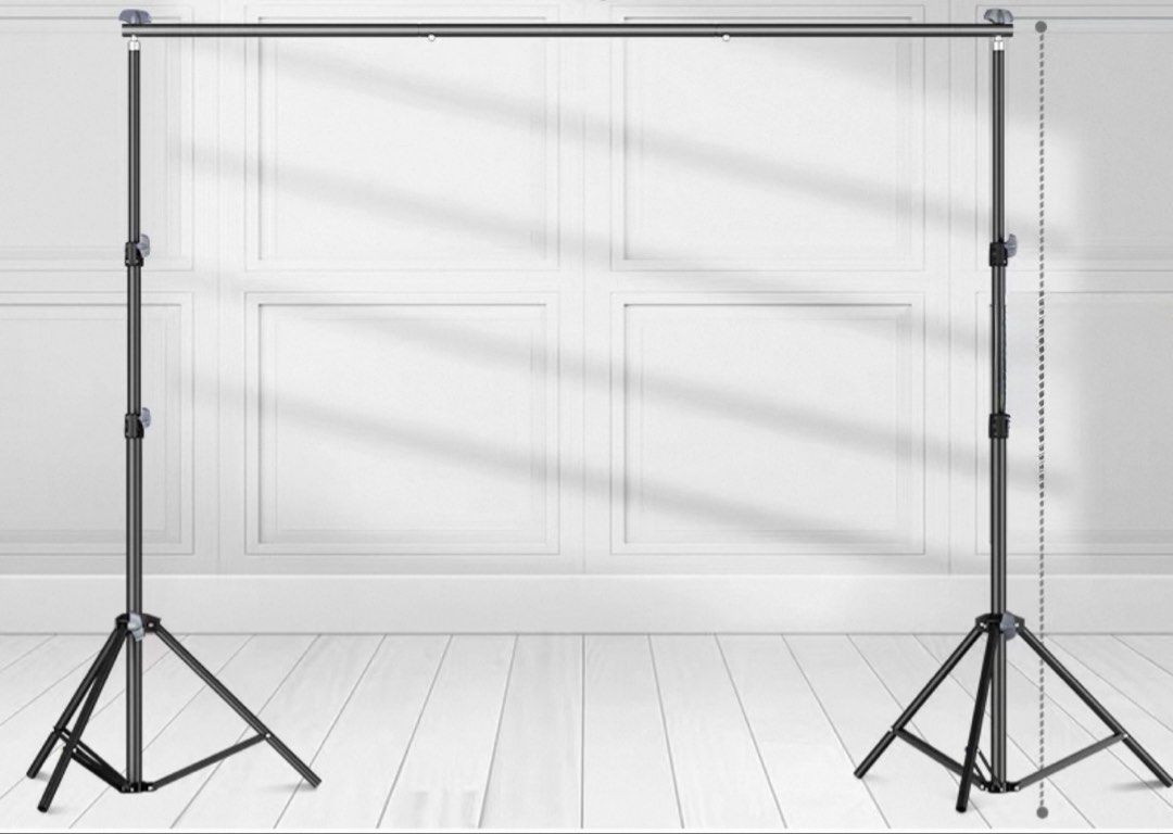 Backdrop kit (Category: Lighting & Studio Equipment) located in Singapore. Submitted by yzy886 (Listing ID 1455043590, Image 1). Description: ✨ BRAND NEW BACKDROP KIT FOR SALE ✨ Never used and in excellent condition! Perfect for photoshoots, parties, events, product photography, and content creation. Easy to set up, convenient to store, and ready to use. 💰 Selling at $35 DM us if interested! 💌 .