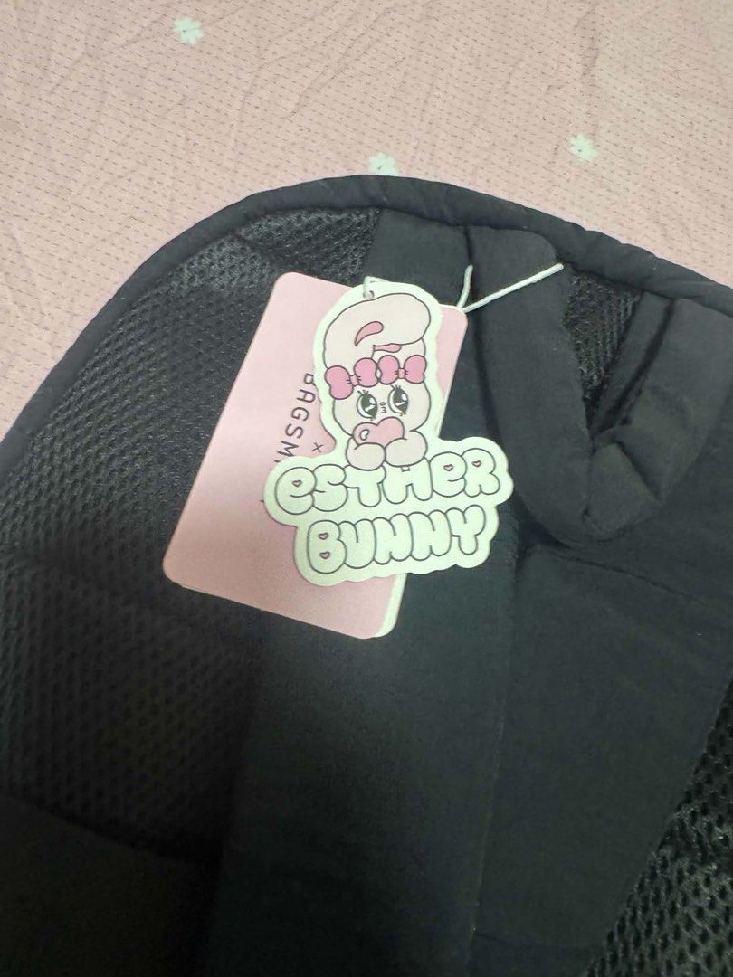 BAGSMART x Esther Bunny Quilted Backpack (Category: Backpacks) located in Manila. Submitted by svblmc (Listing ID 1456585503, Image 2). Description: ALL BRAND NEW !! big bagpack - 1500 ( got it for 1600 ) small bagpack - 900 ( got it for 1k ) small bag - 700 ( got it for 850 ) rfs : my younger sister didnt like color .