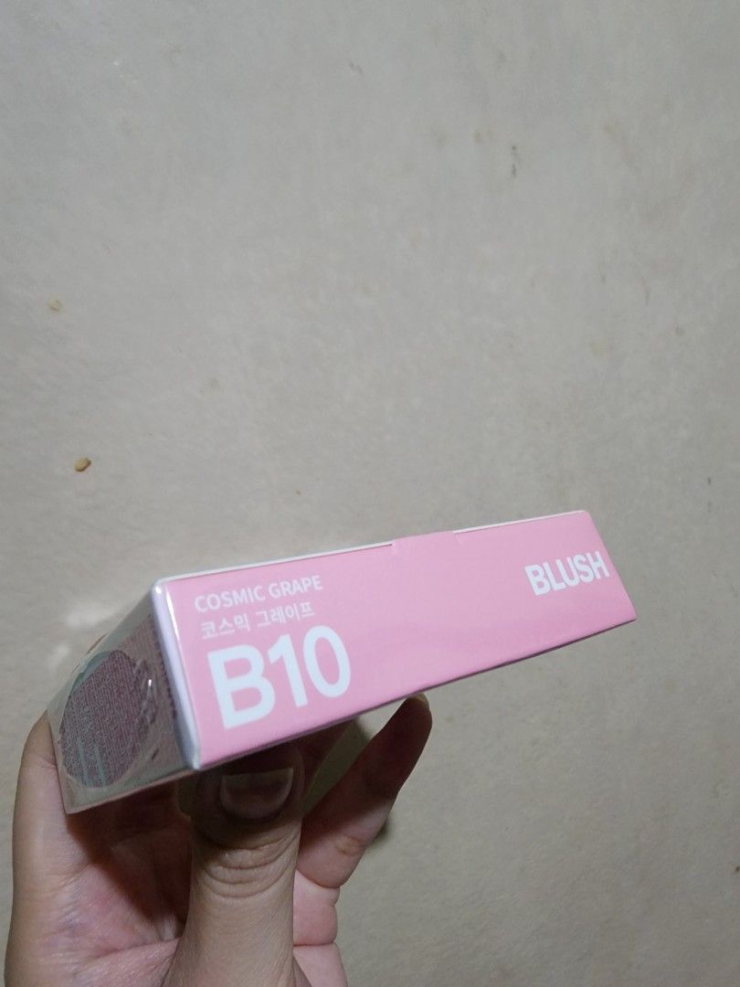 barenbliss Moïst Mochi Paste Powder Blush B10 Cosmic Grape (Category: Makeup) located in Manila. Submitted by naviaswift (Listing ID 1456570633, Image 2). Description: - barenbliss Moïst Mochi Paste Powder Blush - Shade: B10 Cosmic Grape - Unique paste-powder formula - Adds a beautiful pop of color to cheeks - Effortlessly blends for a natural finish - A must-have for your makeup collection brand new sealed.