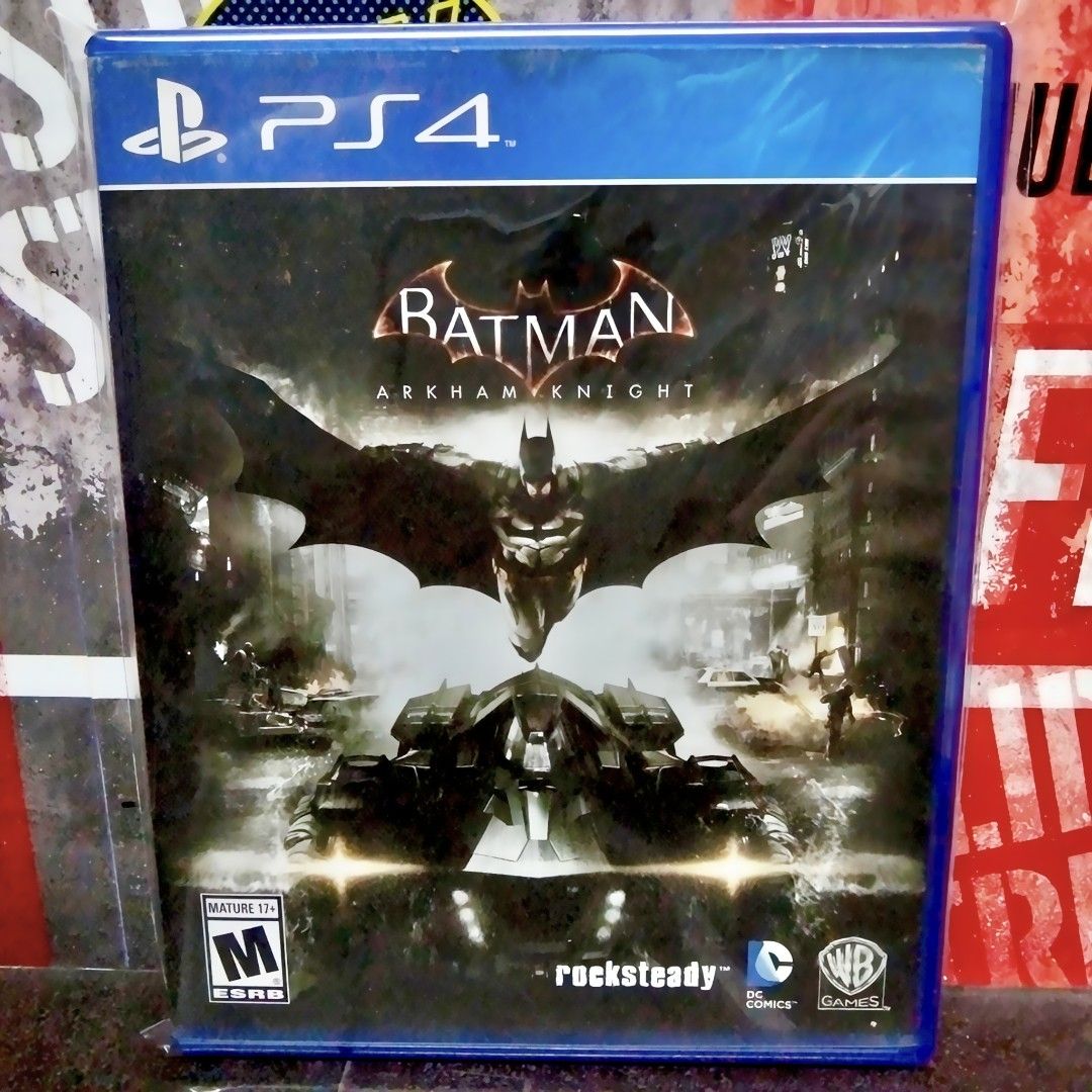 Batman Arkham Knight PS4 Game (Category: PlayStation) located in Apalit. Submitted by reworkz (Listing ID 1456571033, Image 1). Description: - PlayStation 4 Game: Batman Arkham Knight Location: Apalit, Pampanga Shipping available via Lalamove / LBC / J&T Meet-up: Apalit / Calumpit MOP: GCash.