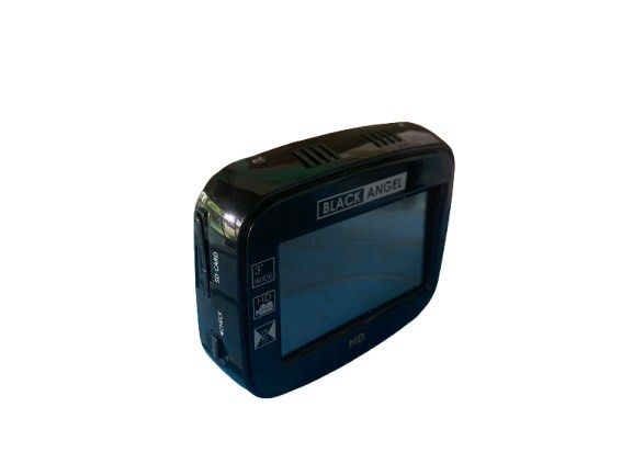 Black Angel HD Dash Cam with 3" Wide Screen (Category: Cameras) located in Manila. Submitted by 0thrift_n_isaw (Listing ID 1456427905, Image 1). Description: - Black Angel HD Dash Cam - Features a 3-inch wide screen - Records in High Definition (HD) - Side ports: SD card slot, DC, CAM, and GPS - Convenient side power button - Essential for your car's safety and security.