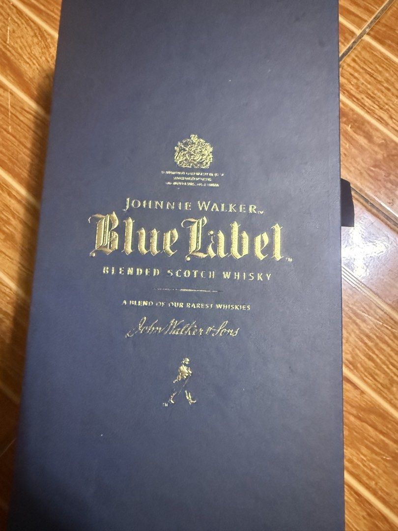 Blue label Johny Walker (Category: Beverages) located in Manila. Submitted by justarkives (Listing ID 1456512696, Image 2). Description: This is new and sealed not been open.