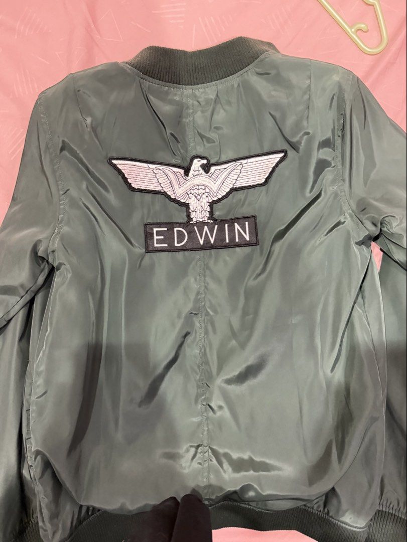 Bomber Jacket (Category: Coats, Jackets and Outerwear) located in Kota Bharu. Submitted by eykha26 (Listing ID 1456537758, Image 3). Description: Pakaian Preloved * Condition masih cantik & terjaga * Jarang dipakai * Tiada koyak/rosak * Harga boleh nego * First come, first served.