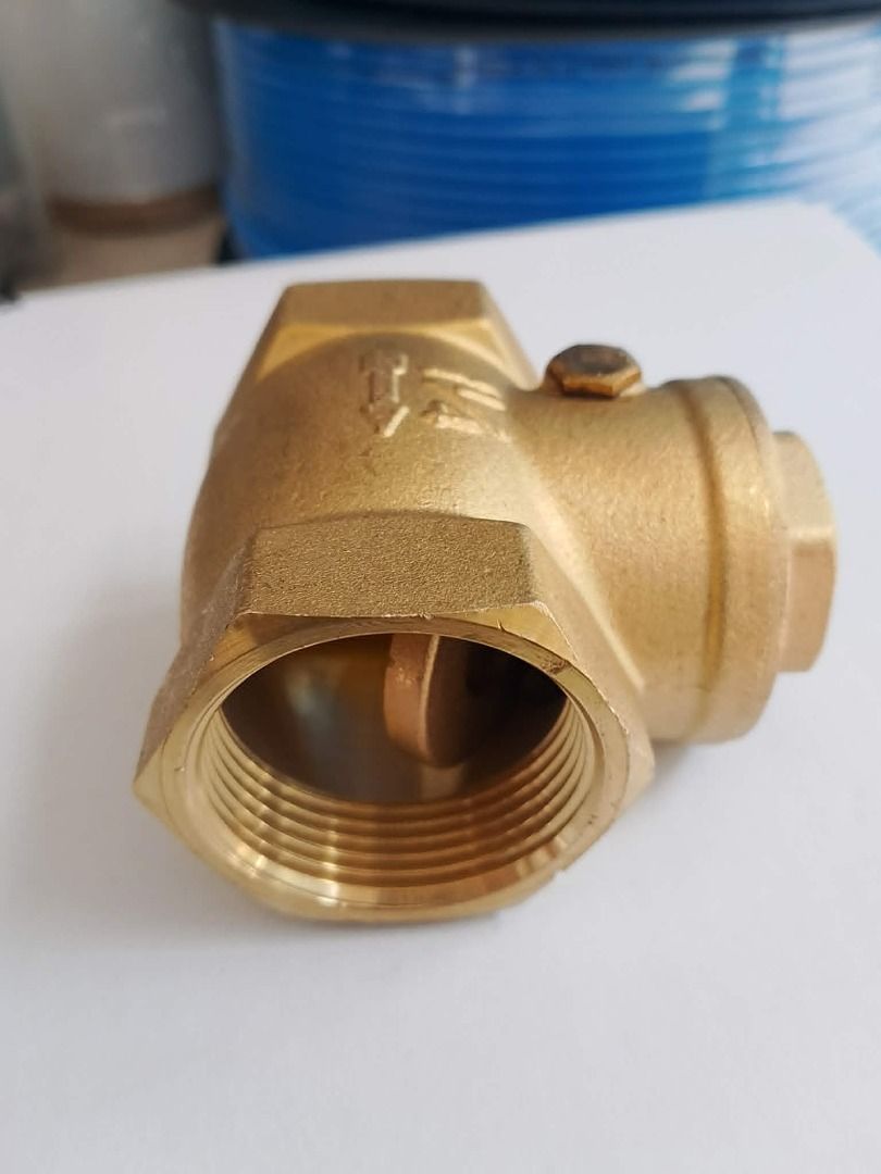 Brass check valve threaded 1 1/4 (Category: Home Improvement Tools & Accessories) located in Manila. Submitted by 09171479278_elsie. (Listing ID 1456502596, Image 2). Description: Brass check valve threaded 1 1/4.