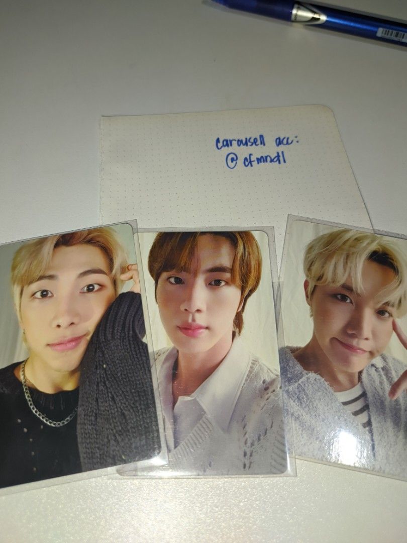 BTS Deco pcs (set) (Category: K-Wave Merchandise) located in Pasig City. Submitted by cfmndl (Listing ID 1456561110, Image 1). Description: Sold as Set dm for pc condition all items are authentic! LOCATION: QC MOP: maribank, BPI MOD: JNT, Lalamove.