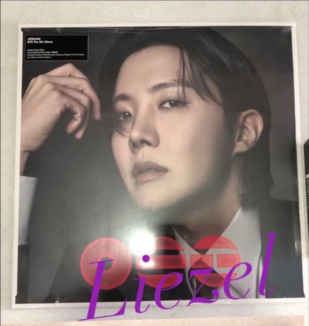BTS J-Hope Standard Arirang Vinyls (Category: Vinyls) located in Batangas. Submitted by liezelddr49472 (Listing ID 1456571839, Image 1). Description: onhand, sealed.