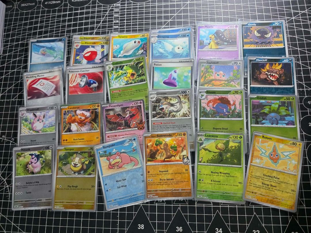 Bulk Pokemon Cards (Category: Raw Singles) located in Valenzuela. Submitted by jetztenshi (Listing ID 1456525129, Image 3). Description: Selling: All of the cards as Bulk set Price: 950php - As ssen with the Pictures, some cards will be with in Top Loaders and others in Sleeves. - Will send in Box with Bubble wrap if requested. - Everything was bought from Vendors from card events or from Online App. - Buyer can message for more pictures before/u