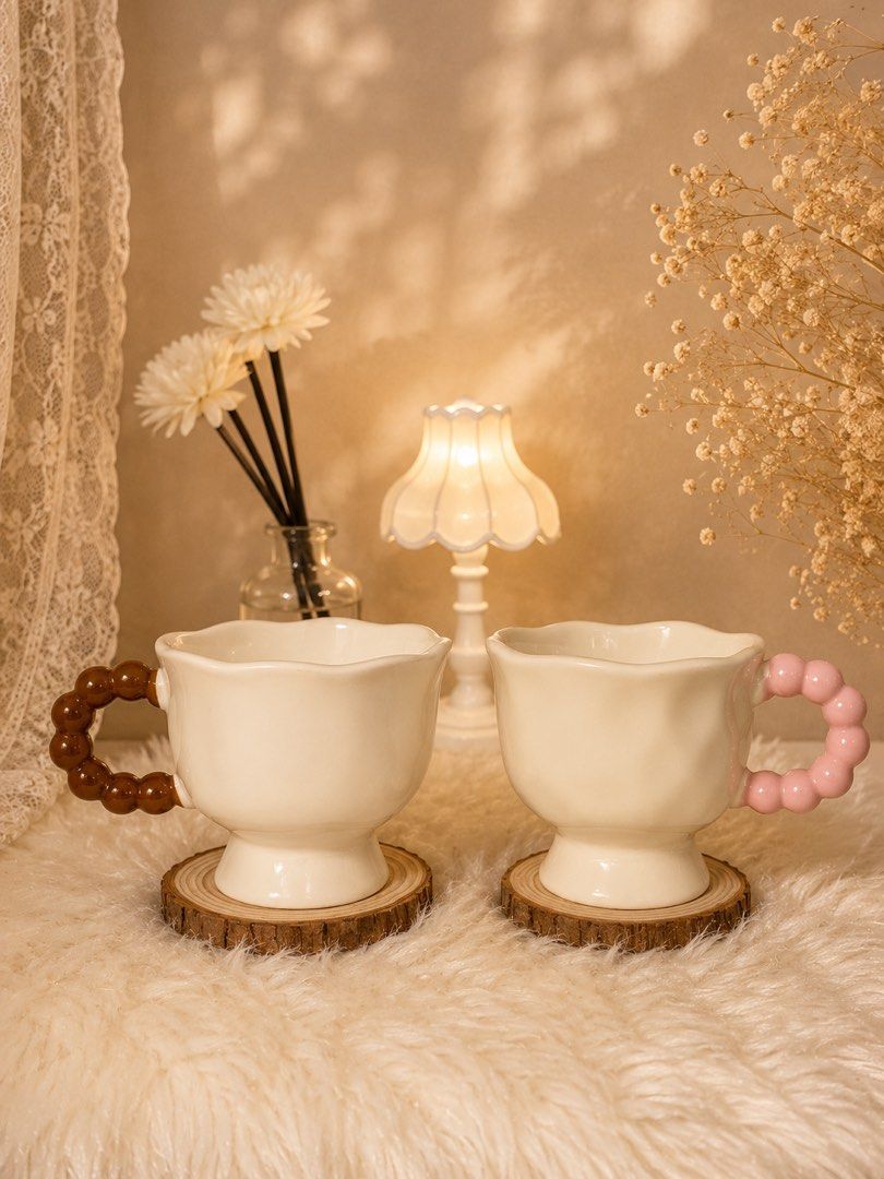 Bundle by 2's Coffee Ceramic Mugs Cute Aesthetic 3D (Category: Coffee & Tea Tableware) located in Caloocan City. Submitted by sujenzkiii (Listing ID 1456437724, Image 1). Description: ‼️SOLD AS BUNDLED SET FOR ₱300‼️ • Pay first then ship via t1kt0k/orange app 🧚‍♀️ PERFECT FOR EVERYDAY USE — Calling all people who love aesthetic finds, 3D mugs, cute mugs, and more! 🍵 Coffee & Matcha lovers, these are perfect for you! 💝 Styles available: 3D, Co