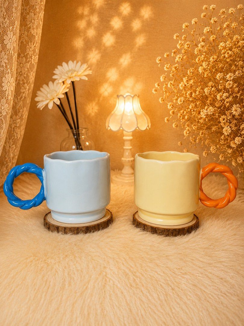 Bundle by 2's Coffee Ceramic Mugs Cute Aesthetic 3D (Category: Coffee & Tea Tableware) located in Caloocan City. Submitted by sujenzkiii (Listing ID 1456437724, Image 2). Description: ‼️SOLD AS BUNDLED SET FOR ₱300‼️ • Pay first then ship via t1kt0k/orange app 🧚‍♀️ PERFECT FOR EVERYDAY USE — Calling all people who love aesthetic finds, 3D mugs, cute mugs, and more! 🍵 Coffee & Matcha lovers, these are perfect for you! 💝 Styles available: 3D, Co