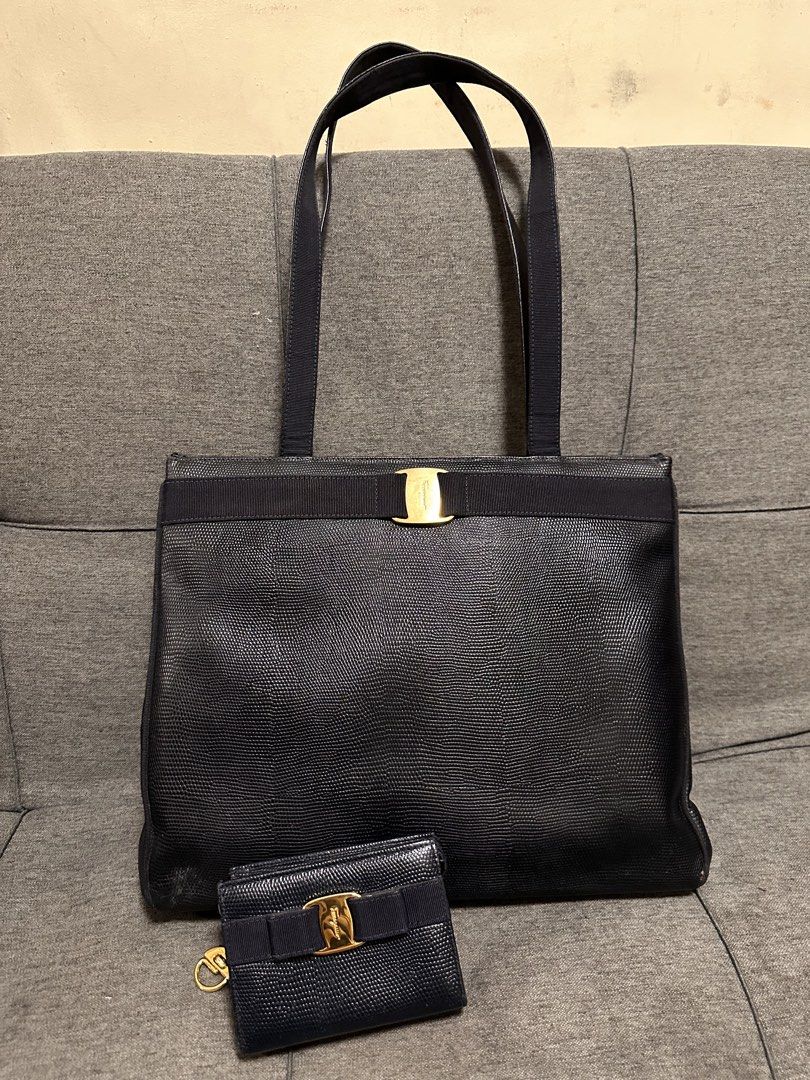 Bundle Salvatore Ferragamo (Category: Luxury Bags & Wallets) located in Batangas. Submitted by stopandshopforluxury (Listing ID 1456459704, Image 1). Description: BAG ONLY. guaranteed original and no flaws.