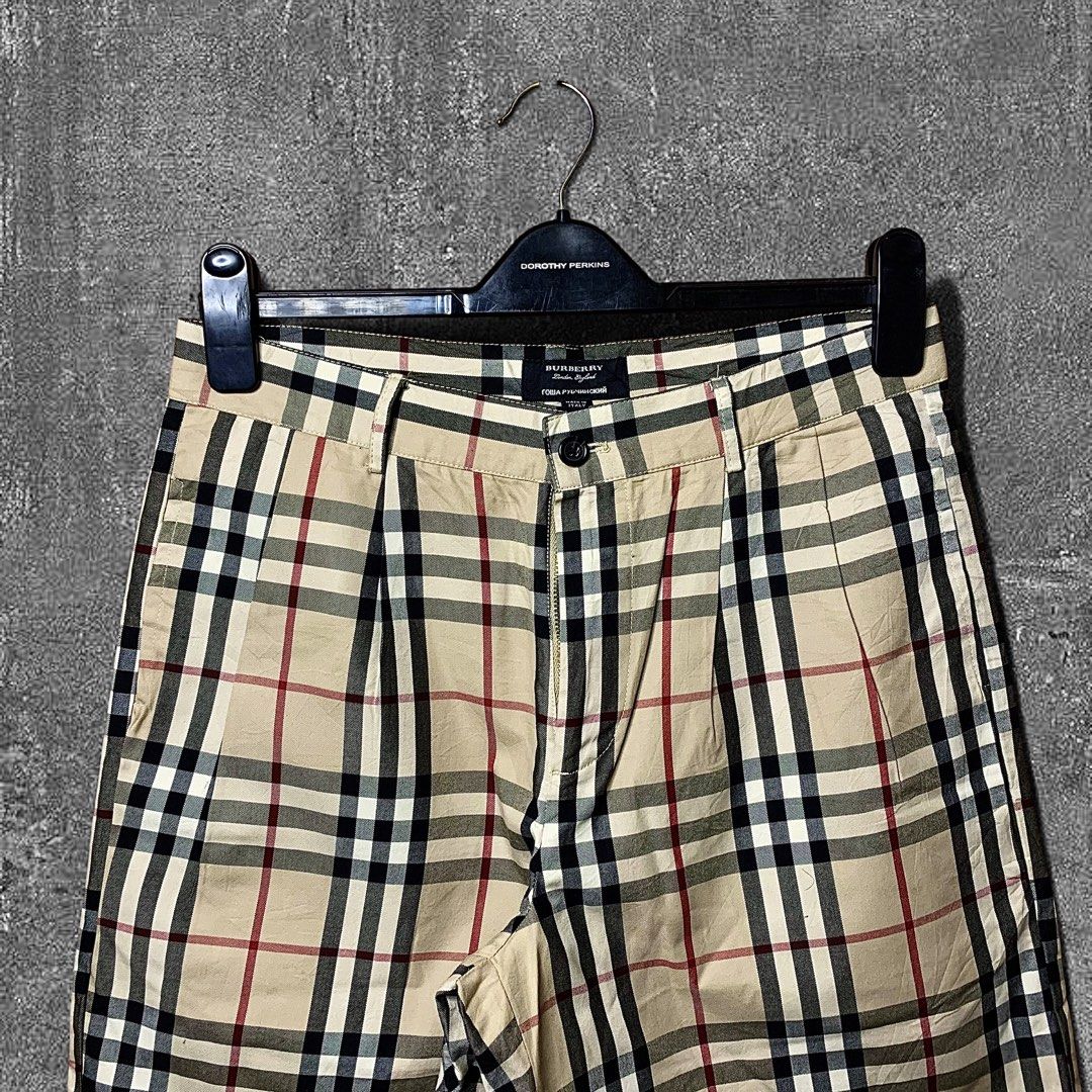 Burberry x Gosha Rubchinskiy Nova Check Plaid short (Category: Chinos) located in Quezon City. Submitted by donklasiko (Listing ID 1456502425, Image 1). Description: Condition: 9.5+/10 Pristine condition Issue: non Refer to the dimension 🤗 PM FOR MORE DETAILS NO RETURN, NO EXCHANGE & NO REFUND! ✅I ALSO ACCEPT TRADE/SWAP TO ANYTHING JUST DROP YOUR OFFER Please manage your expectations, this is a secondhand item. What you see is what you get 😊 💵