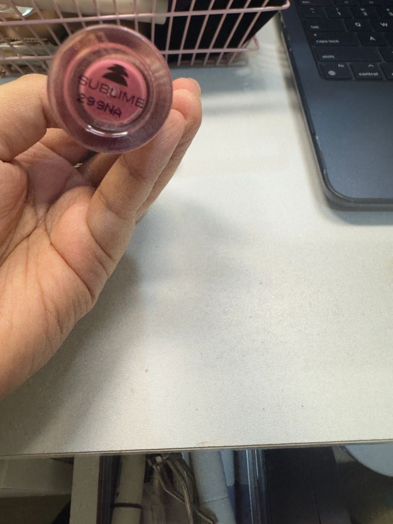 Caliray Blurry Blush (Sublime) (Category: Makeup) located in Pasig City. Submitted by heijeul (Listing ID 1456536064, Image 2). Description: - Caliray Blurry Blush in a beautiful pink shade. - Liquid formula for a soft, blurred effect. - Effortlessly blends for a natural-looking finish. - Comes in a compact glass bottle with a twist-off cap. - Perfect for adding a healthy pop of color to your cheeks. - swatched. with box..