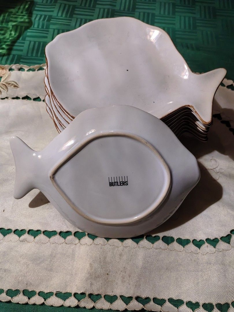 ceramic fish plate 9x6.8"/pc (Category: Dinnerware & Cutlery) located in Manila. Submitted by luckycharm_215 (Listing ID 1456565005, Image 2). Description: new.