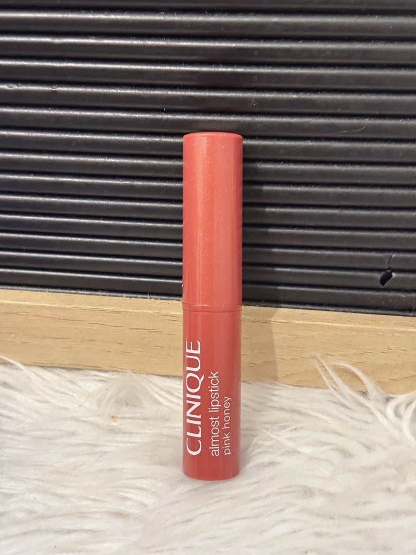 CLINIQUE Almost lipstick - PINK HONEY (Category: Makeup) located in Quezon City. Submitted by quirksandcurls (Listing ID 1456599143, Image 1). Description: .