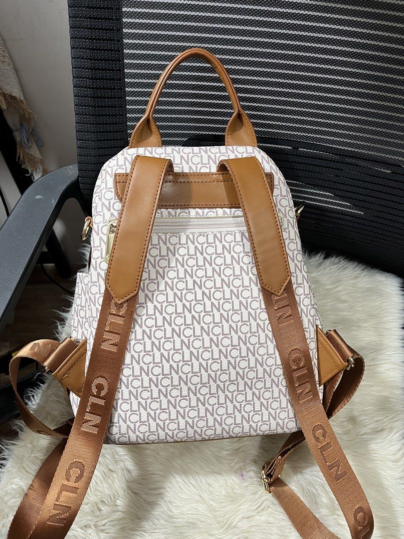 CLN BAG (WHITE) (Category: Backpacks) located in Manila. Submitted by noicehoran (Listing ID 1456472869, Image 2). Description: Product: CLN Backpack Color: White Price: 1499 RFS: Extra bag po and I am currently decluttering my stuff. Shipping: Can ship via J&T, LBC, or Lalamove Meet Up: Robinsons Malolos.