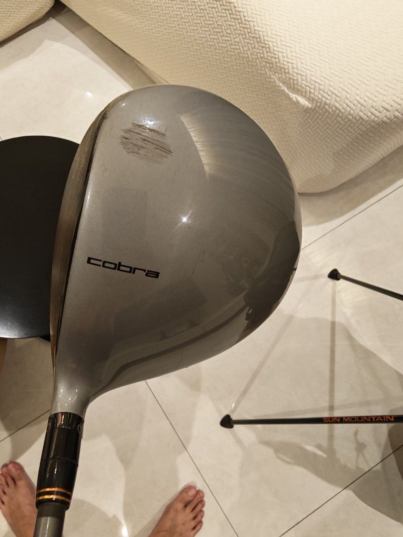 Cobra AMP Speed Tuned Driver (Category: Golf) located in Manila. Submitted by puttingbirdie (Listing ID 1456568490, Image 2). Description: - Cobra AMP Driver - Speed Tuned 9.5 Degrees Loft - Features Dual Roll Technology on the face - Minor scuff marks from normal use on crown and sole - Plenty of life left for the course - Excellent for improving your golf game.