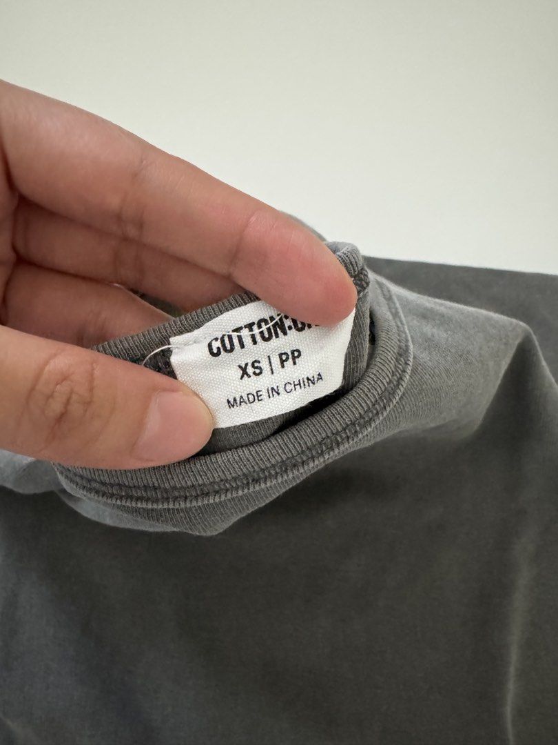 Cotton On Washed Grey Boat Neck Top (Category: Shirts) located in Meycauayan. Submitted by danideteci.50 (Listing ID 1456512240, Image 2). Description: -used less than 5x -rfs: decluttering.