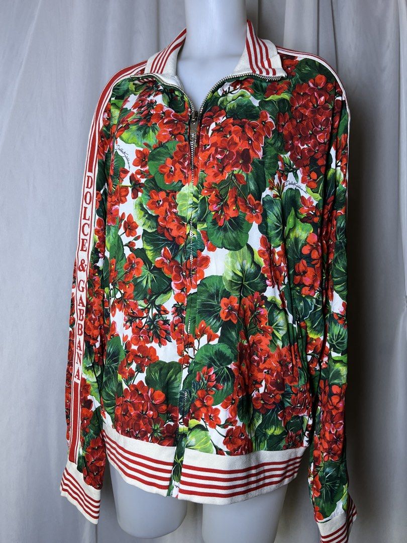 Dolce and Gabbana Jacket (Category: Coats, Jackets and Outerwear) located in Bulacan. Submitted by stacksonracks_ph (Listing ID 1456444299, Image 2). Description: Dolce and Gabbana Jacket Floral Design Size: 50 on tag .