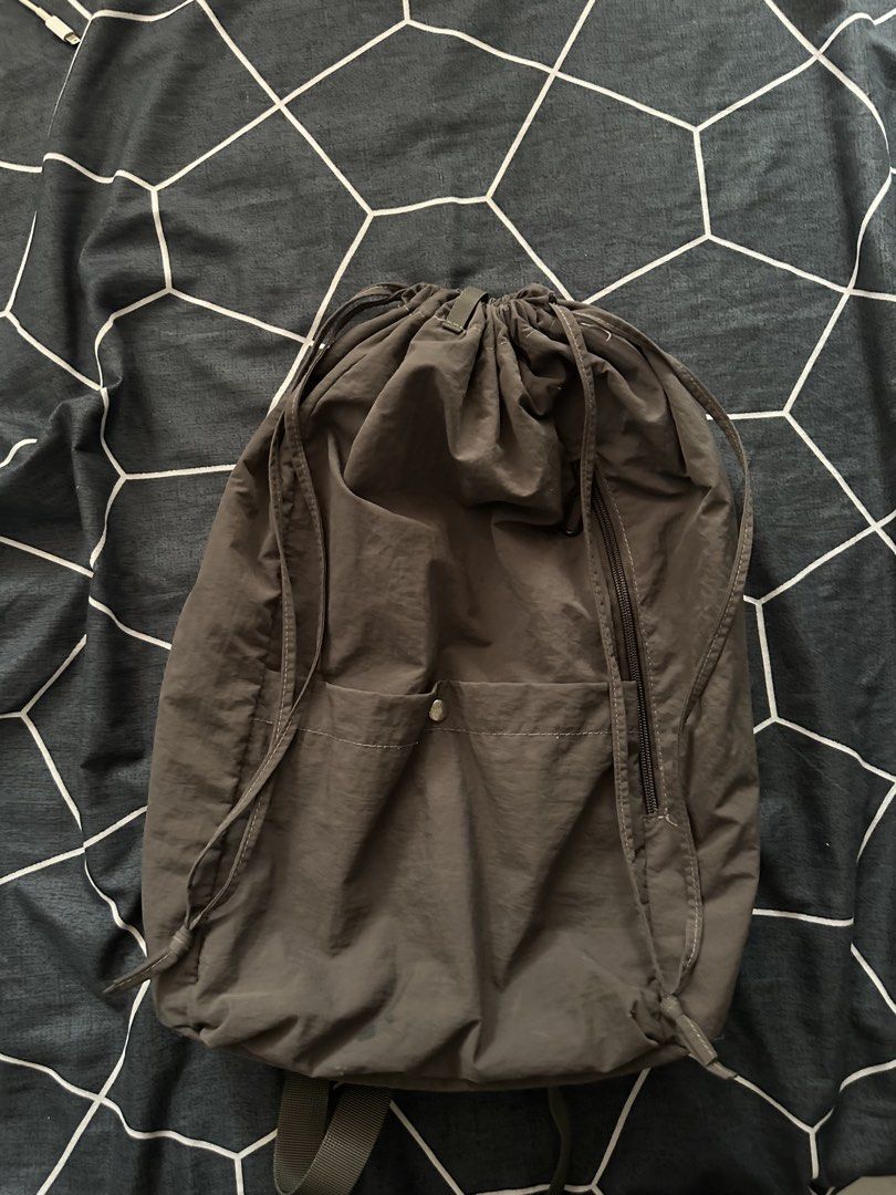 Drawstring Bagpack (Category: Backpacks) located in Manila. Submitted by me.declut (Listing ID 1456458196, Image 1). Description: 🚚 Lalamove Only 📍Bacoor Cavite .