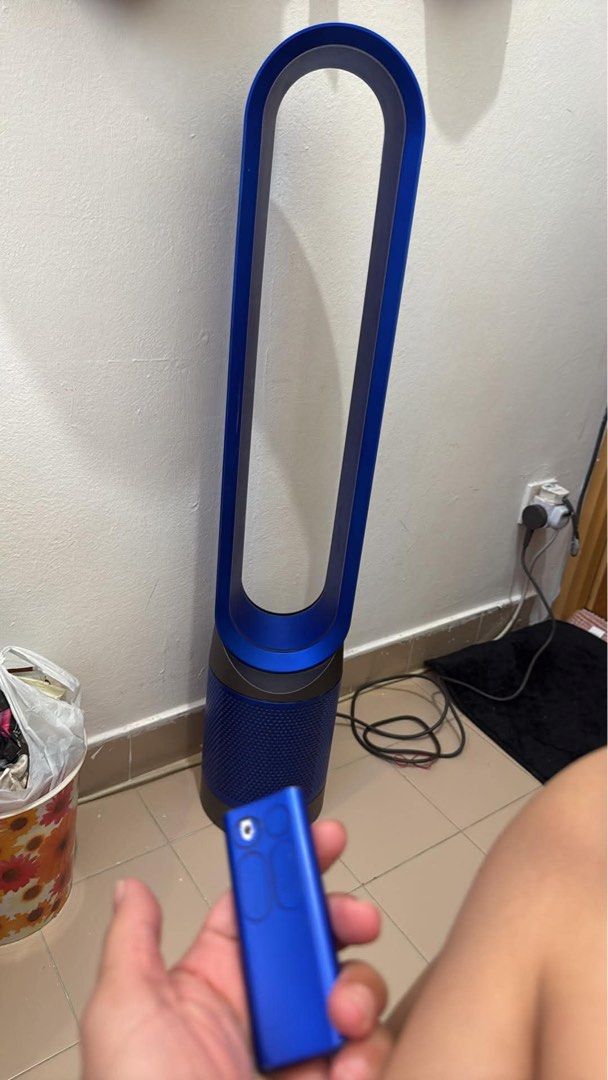 Dyson Pure Cool Link Tower Purifier Fan (Model: TP01 - Iron Blue) (Category: Fans) located in Manila. Submitted by hirayamanawari630 (Listing ID 1456592984, Image 2). Description: FOR SALE - P9,999.00 (Slightly negotiable) Dyson Pure Cool Link Tower Purifier Fan (Model: TP01 - Iron Blue) Bought from Singapore, used but not abused ☺️ Location : Pasay City Shipping : Lalamove.