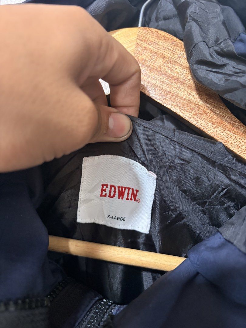 Edwin Jacket (Category: Coats, Jackets and Outerwear) located in Kota Bharu. Submitted by dfstoremy (Listing ID 1456538284, Image 3). Description: XL (24/29) Condition 9/10.