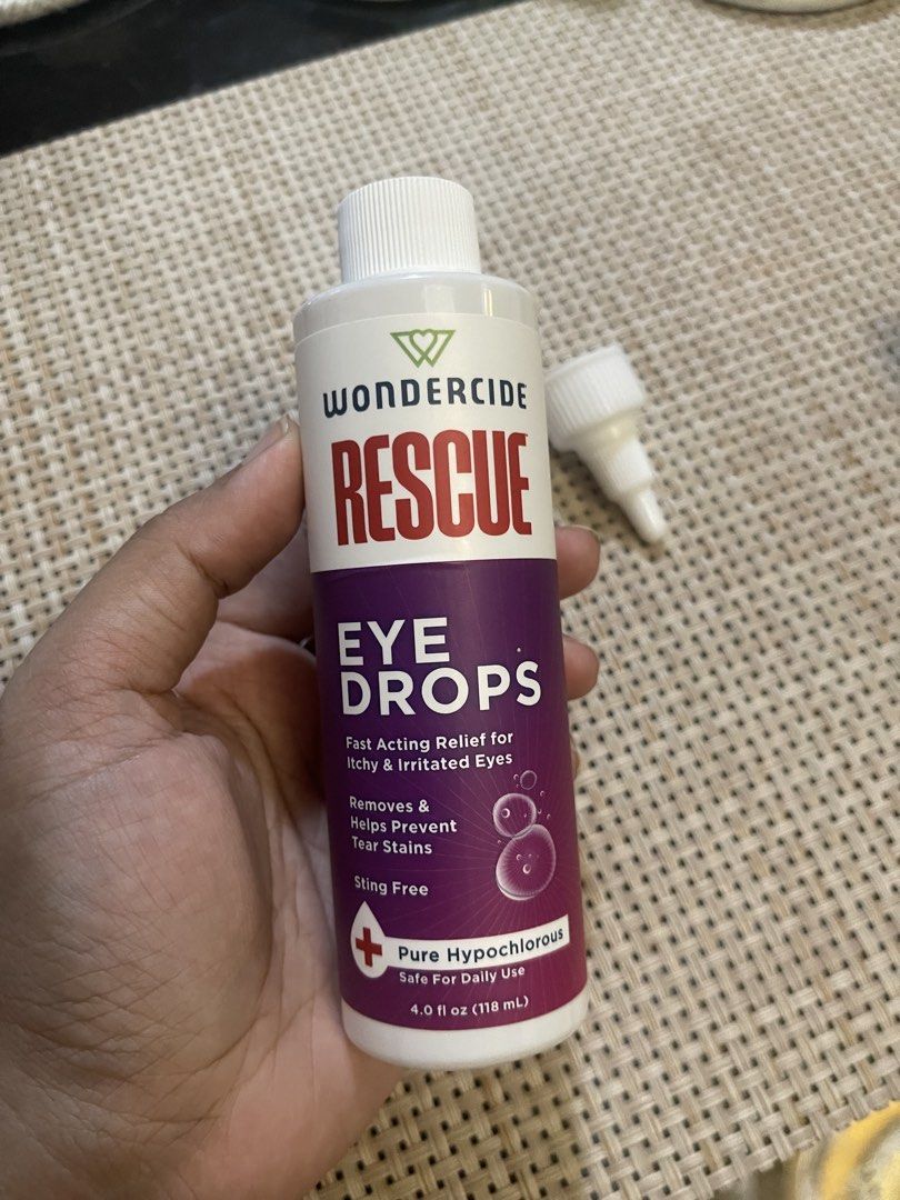 Eye drops for pets (opened) (Category: Health & Grooming) located in Quezon City. Submitted by jadeeclutterz (Listing ID 1456468778, Image 2). Description: Wondericide Eye Drops for pets Fast acting relief for itchy and irritated eyes Removes and helps prevent tear stains Sting free Bought from Bow&Wow for 1605 pesos. Used for my cat for 10 times only, so it’s still at around 80% full or more. Selling for 800 pesos only—last price..
