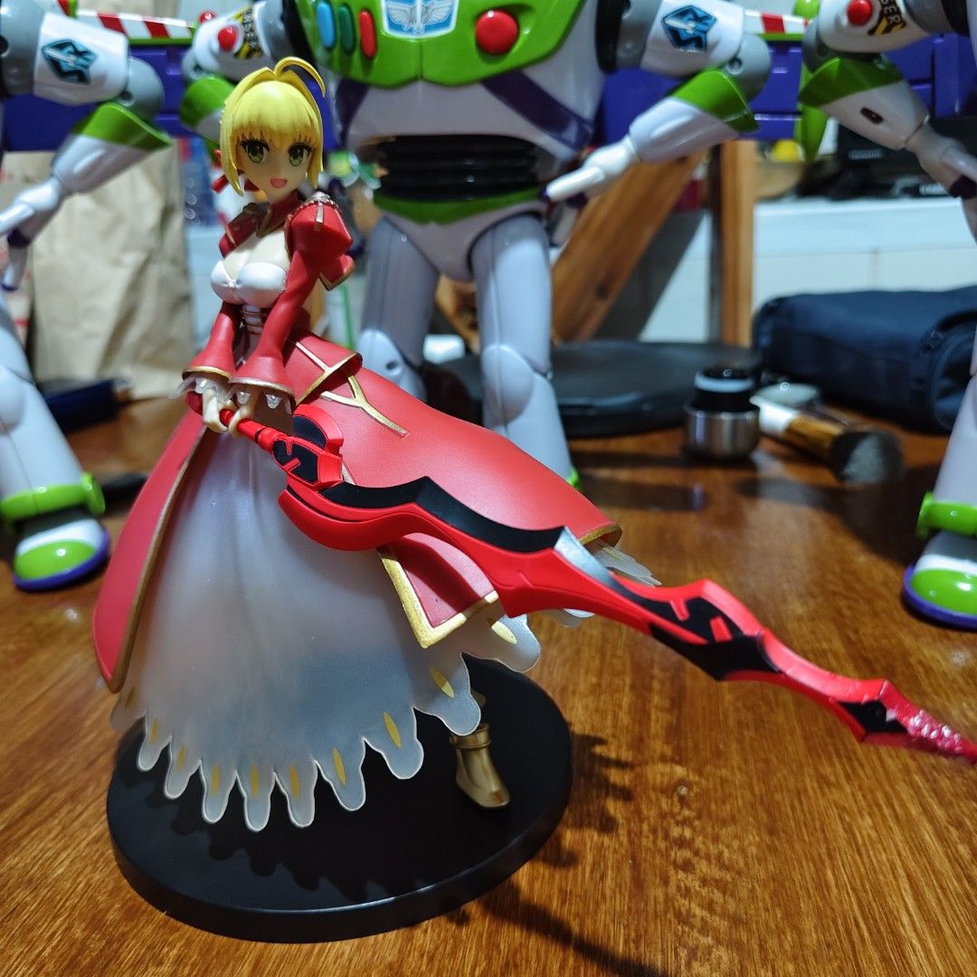 Fate Extra Last Encore Figure Saber Nero Claudius (Category: Figurines & Statues) located in Manila. Submitted by gorzuzofficial (Listing ID 1456593637, Image 1). Description: Loose MOP: Gcash MOD: LBC/J&T/Lalamove.